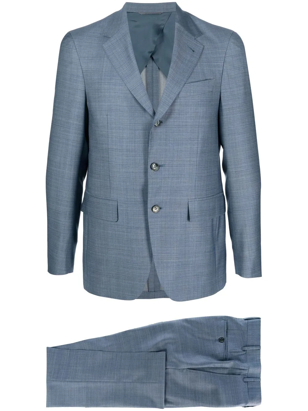 

Canali single-breasted wool suit - Blue