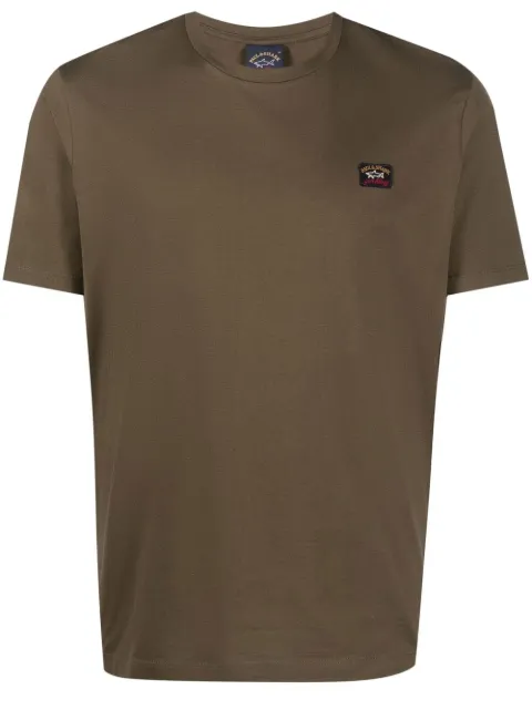 Paul & Shark logo-patch T-shirt