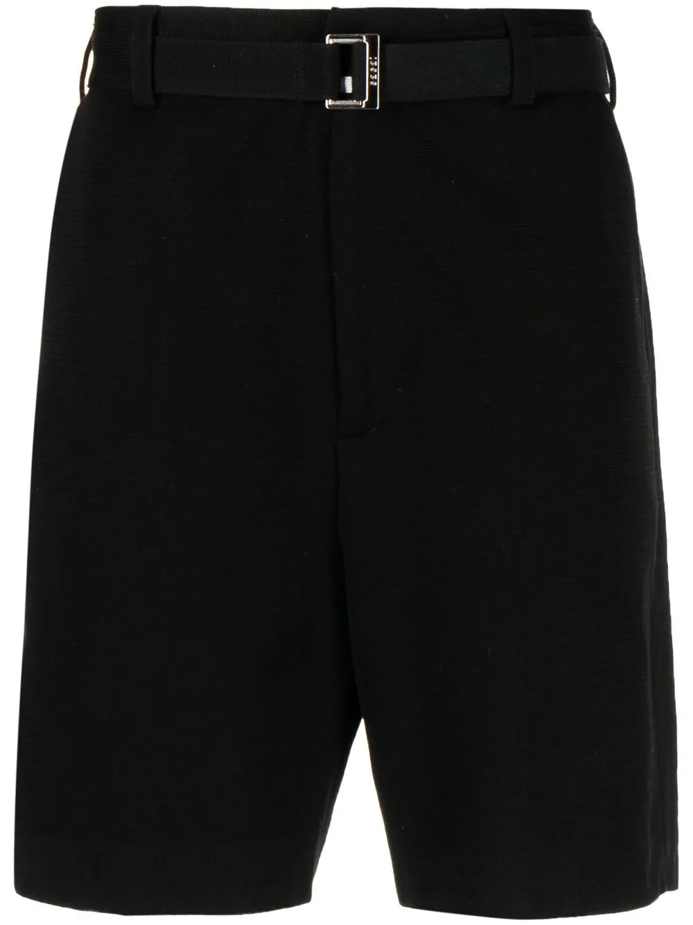 

sacai tailored cotton shorts - Black