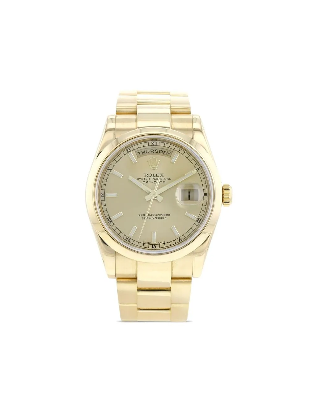 

Rolex 2010 pre-owned Day-Date 36mm - Gold