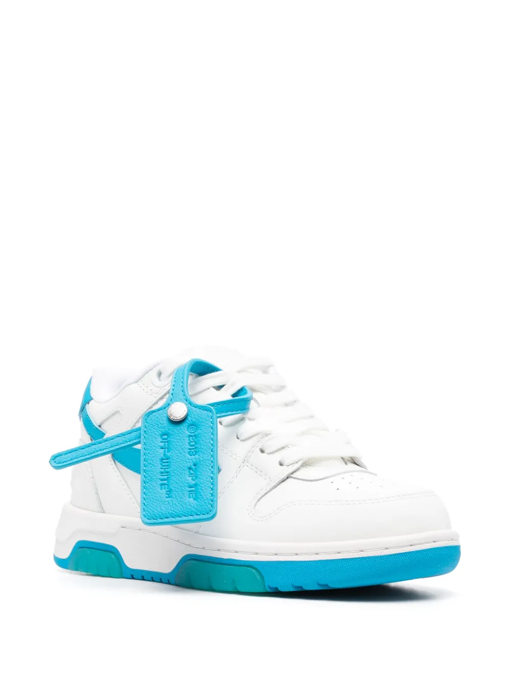 Off-White Out Of Office "Ooo" leather sneakers - Wit