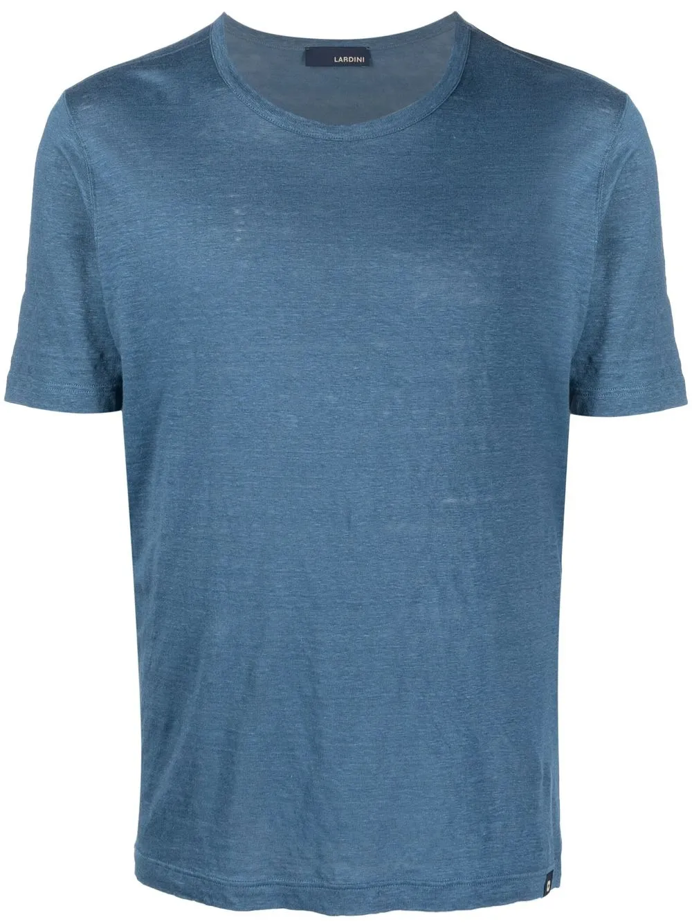 Shop Lardini Basic Short-sleeved T-shirt In Blue