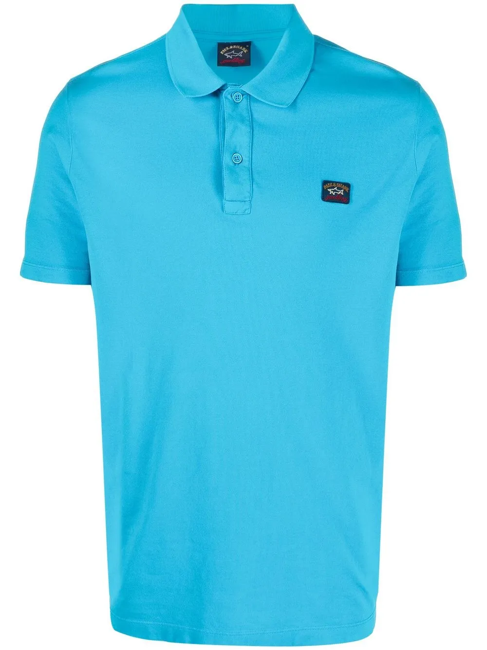 

Paul & Shark playera tipo polo con parche del logo - Azul