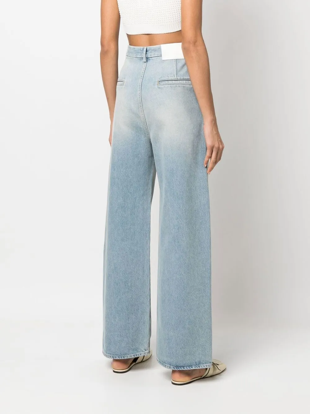High-Waist Wide-Leg Jeans