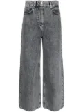 IRO cropped high-waisted jeans - Grey