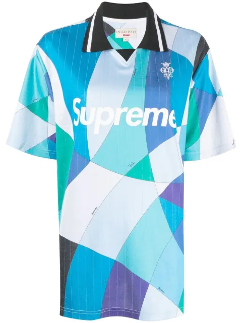 PUCCI Pre-Owned x Supreme geometric-print T-shirt