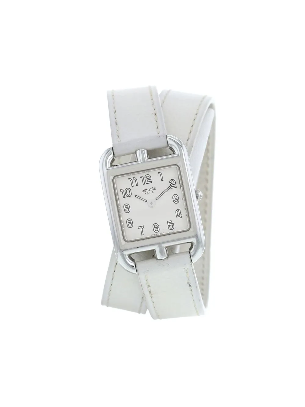 

Hermès 2000 pre-owned Cape Cod 23mm - White