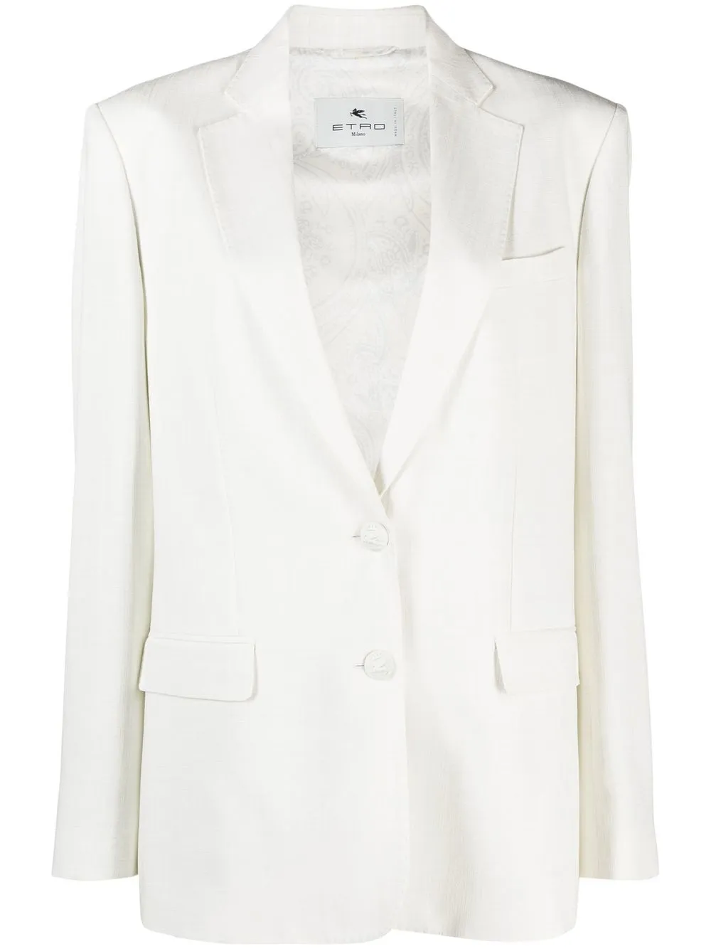 

ETRO blazer con botones - Blanco