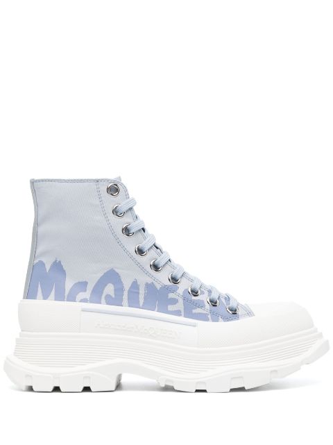 Alexander McQueen Tread Slick high-top sneakers Women