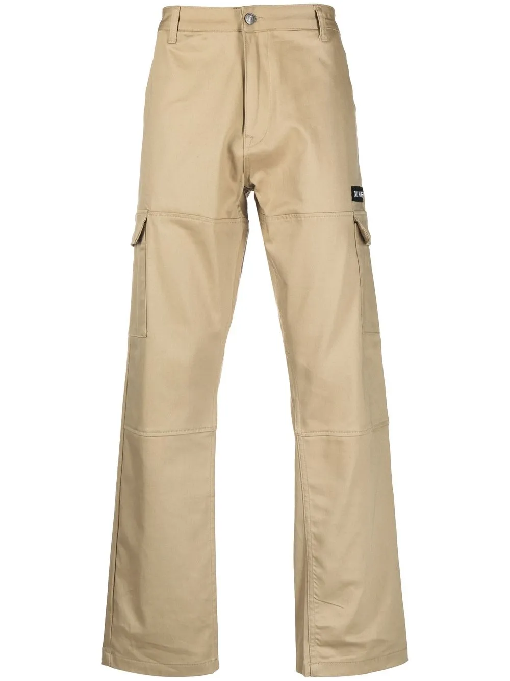 

Daily Paper logo-patch cargo trousers - Neutrals