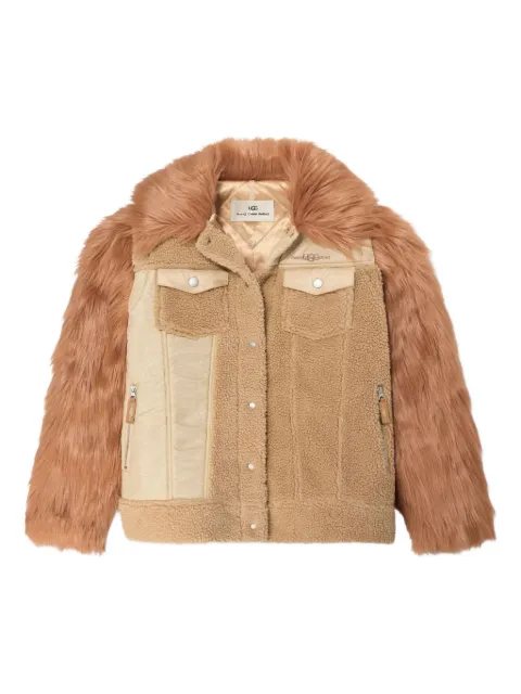 UGG chamarra de pelo artificial de UGG x Feng Chen Wang