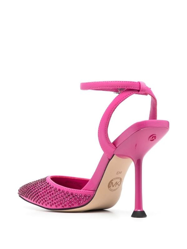 Michael kors best sale purple sandals