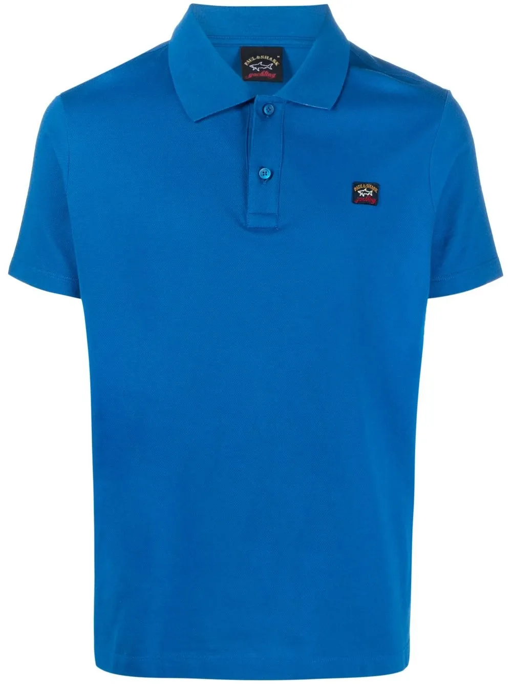 PAUL & SHARK LOGO-PATCH POLO SHIRT