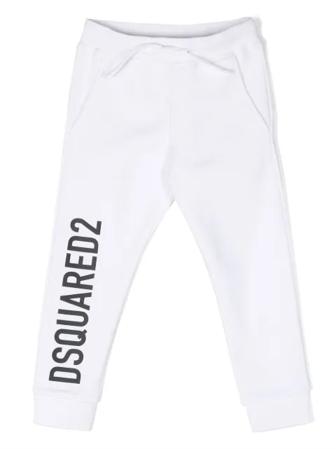 Dsquared2 Kids logo-print cotton track pants