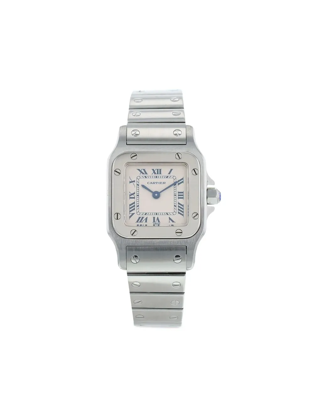 

Cartier 1999 pre-owned Santos Galbée 24mm - Neutrals