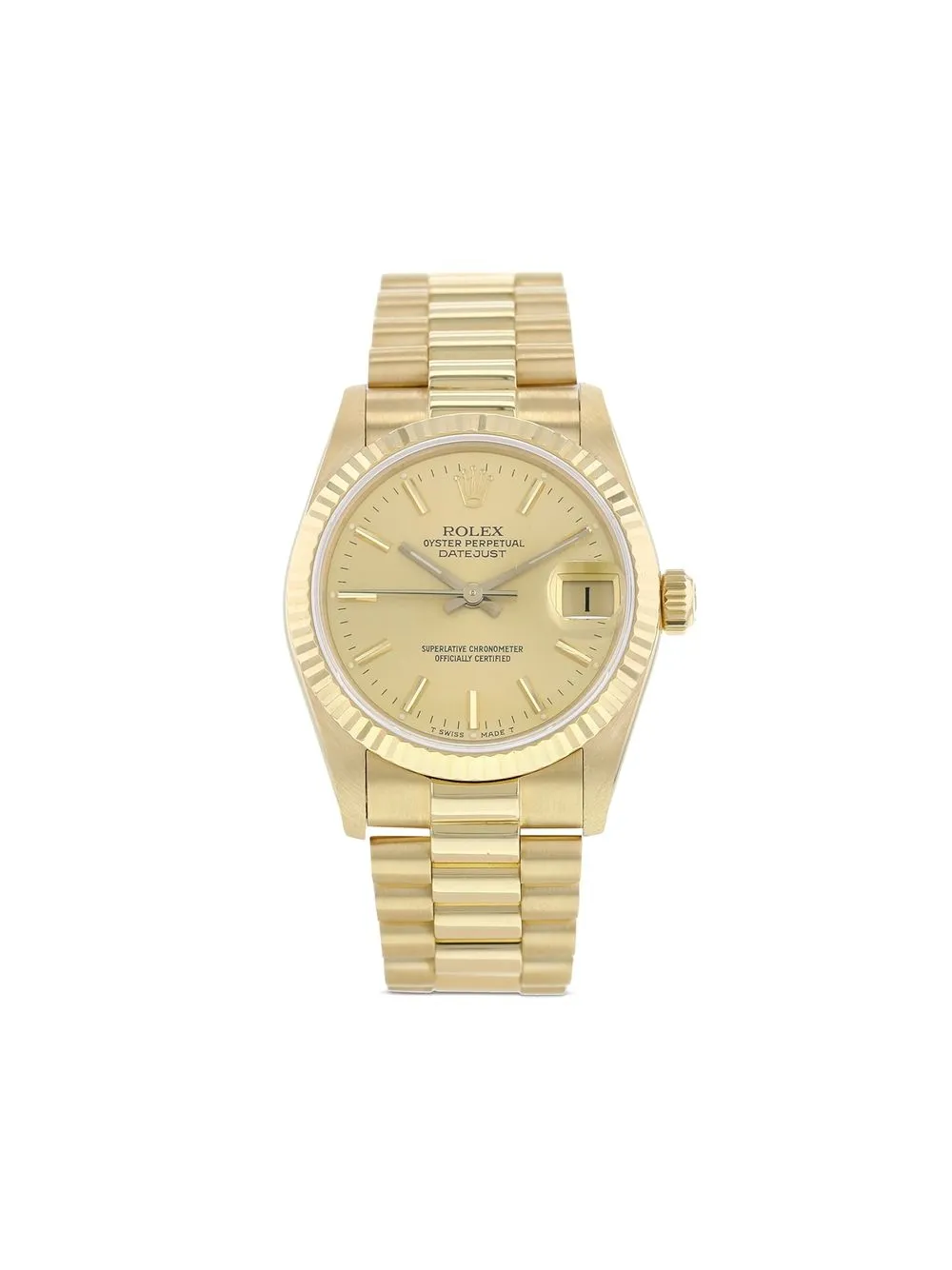 

Rolex 1987 pre-owned Datejust 31mm - Gold