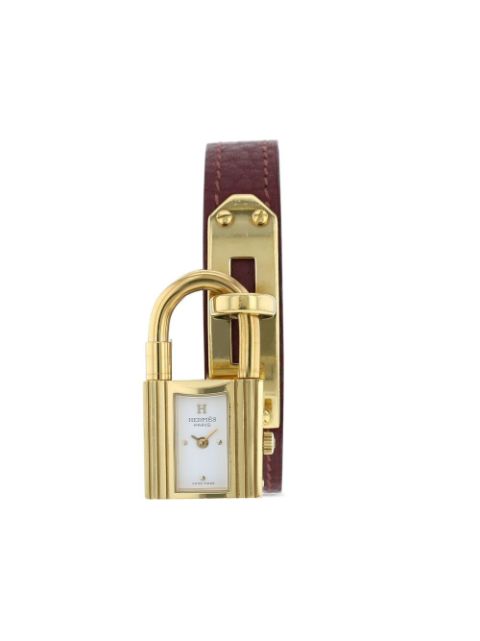 Hermès - 1990 pre-owned Montre Kelly-Cadenas 20mm