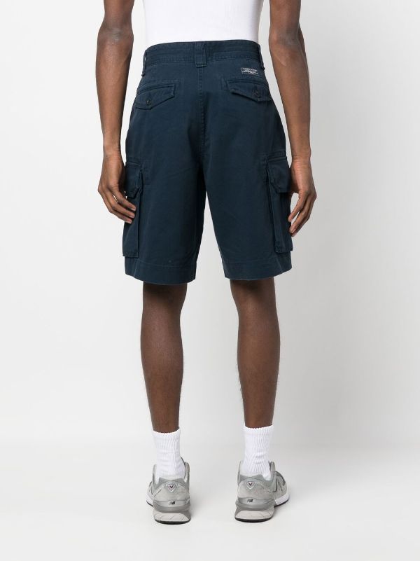 Polo Ralph Lauren logo-patch Cotton Cargo Shorts - Farfetch