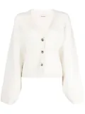 KHAITE The Scarlet cashmere cardigan - White