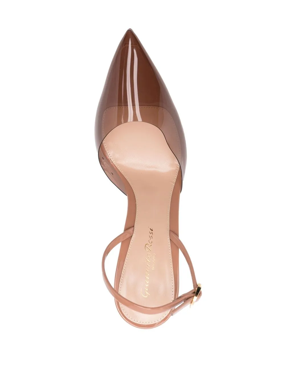 Gianvito Rossi Ribbon d'Orsay 105mm Pumps Farfetch