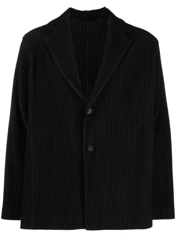 Homme Plissé Issey Miyake single-breasted Suit Jacket - Farfetch