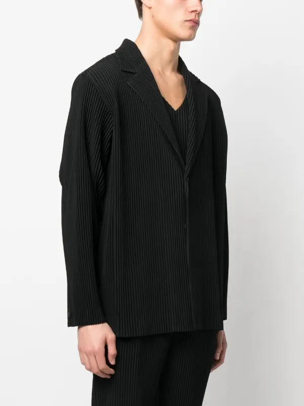 Homme Plissé Issey Miyake single-breasted Suit Jacket - Farfetch