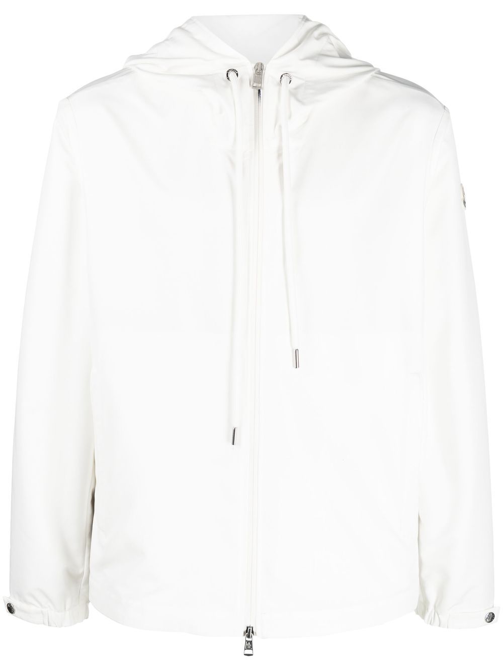 

Moncler zip-fastening hooded jacket - White