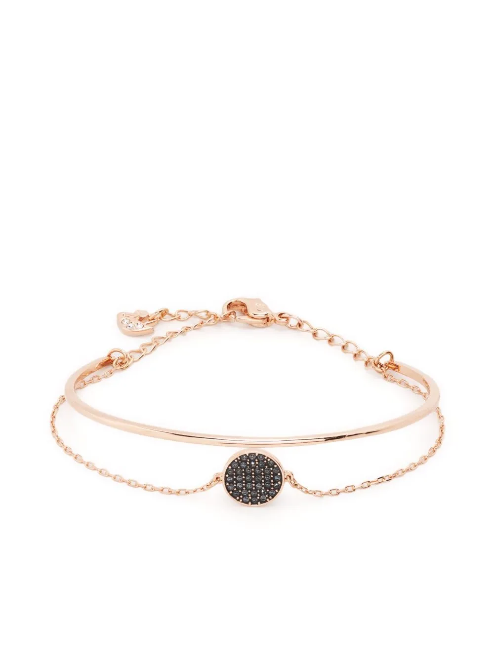 

Swarovski pulsera con detalle - Dorado