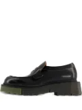 Off-White penny-loafer platform loafers - Black