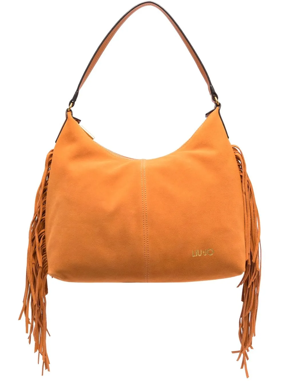 

LIU JO fringe-detail tote bag - Orange