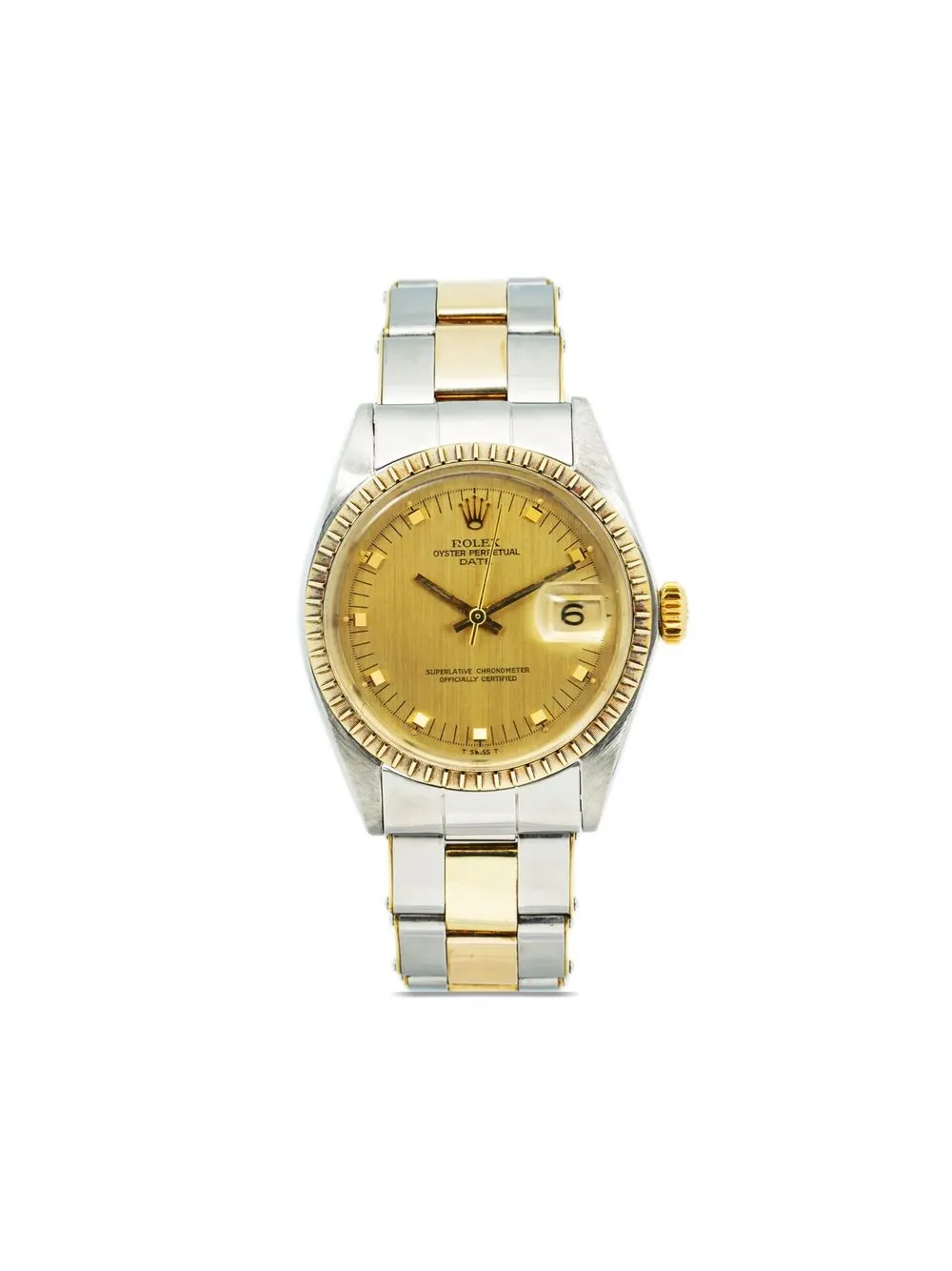 

Rolex pre-owned Oyster Perpetual Date 34mm - Gold