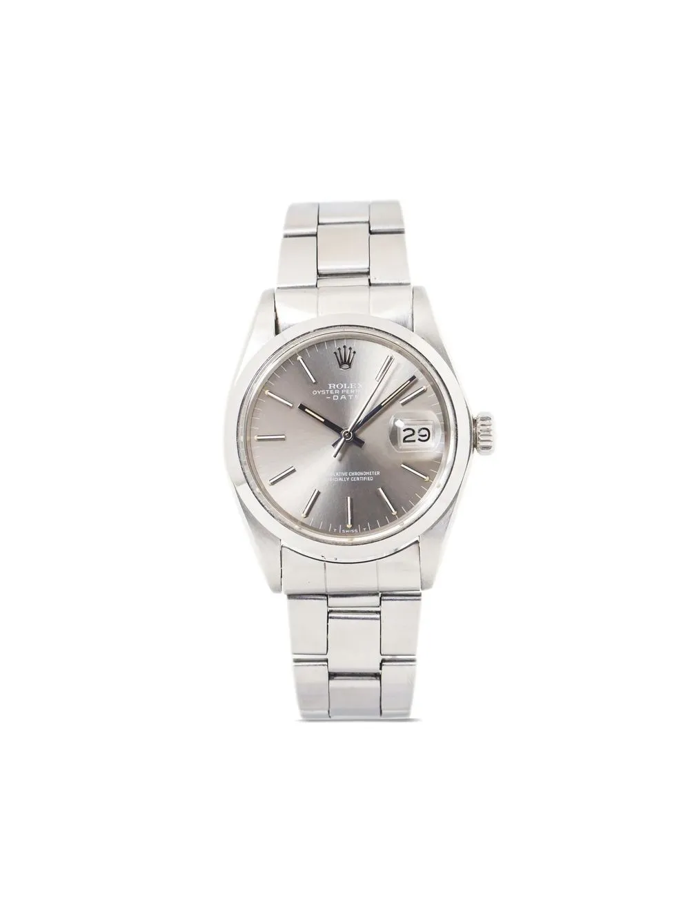 

Rolex pre-owned Oyster Perpetual Date 34mm - Grey