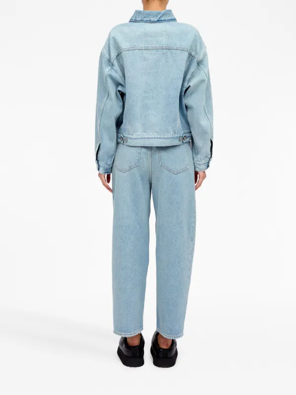 MM6 Maison Margiela デニムジャケット | ブルー | FARFETCH JP