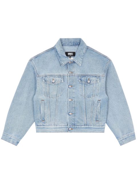 MM6 Maison Margiela button-up denim jacket Women