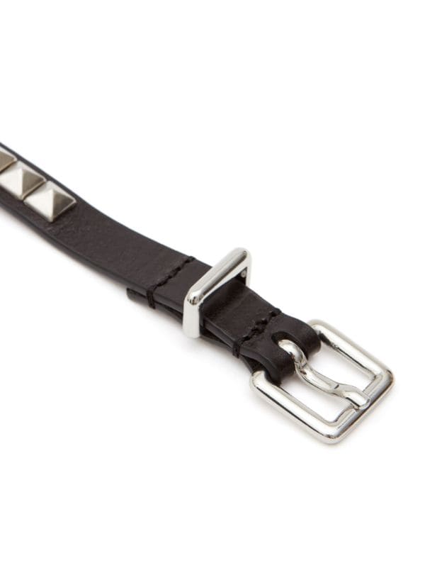 MM6 Maison Margiela Studded Leather Belt - Farfetch