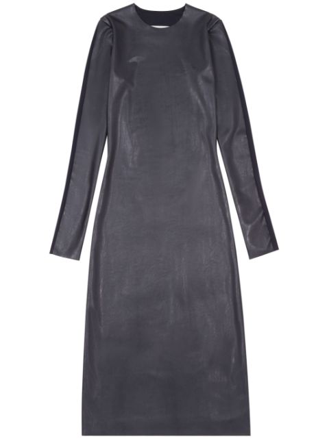 MM6 Maison Margiela faux-leather midi dress Women