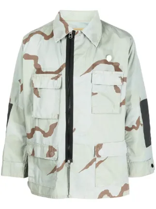 OAMC Re:Work BDU シャツジャケット | ブルー | FARFETCH JP