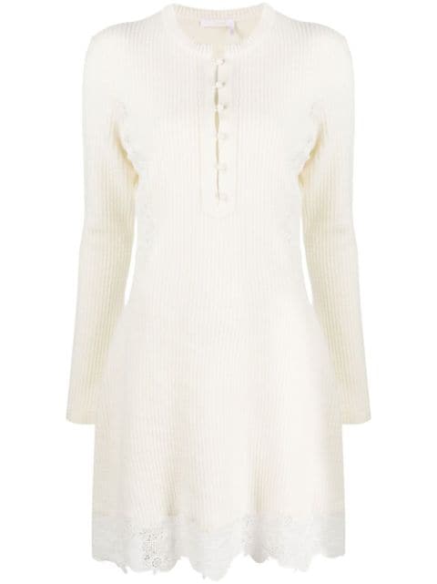 Chloé ribbed knitted dress 