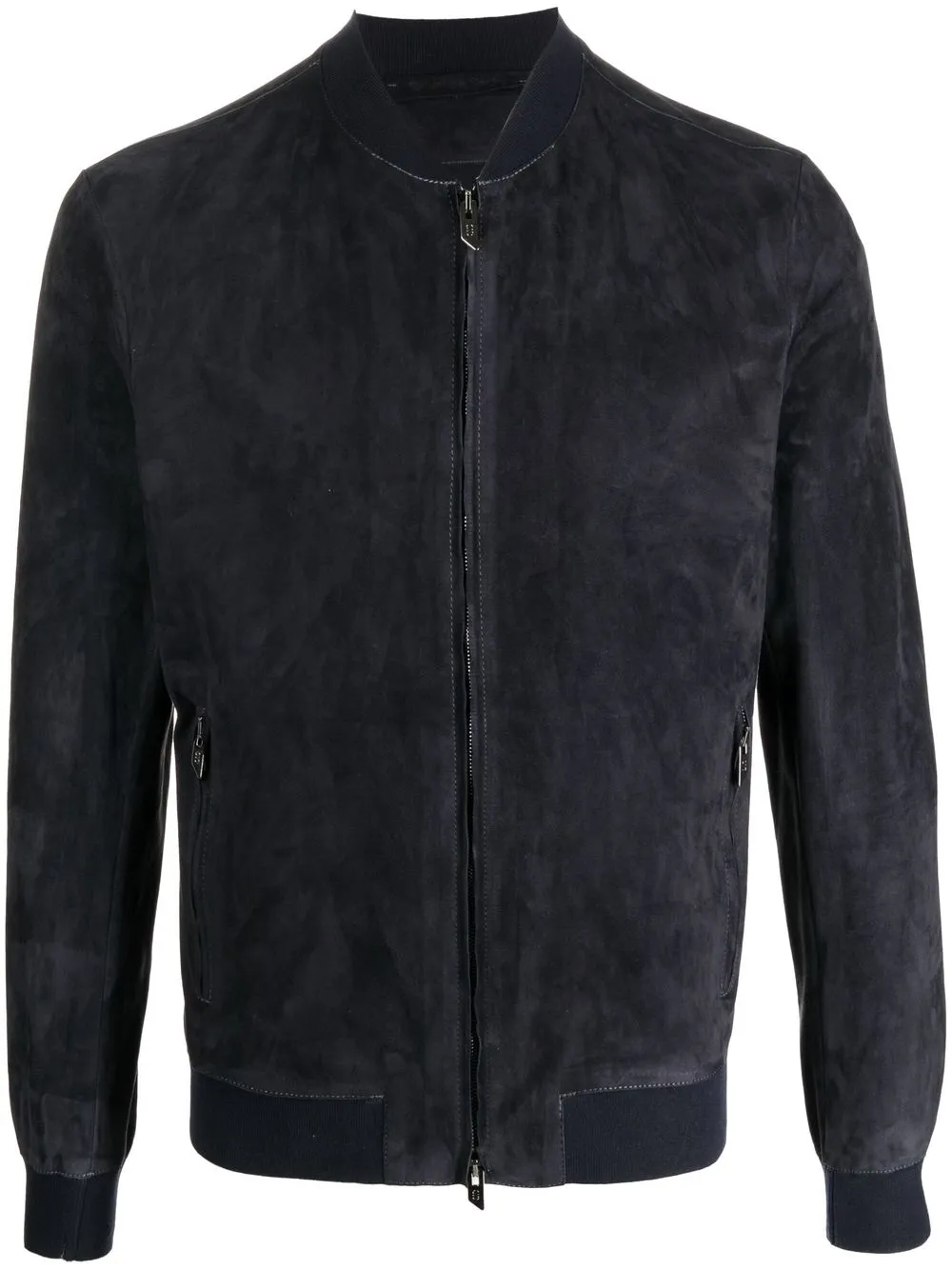 Salvatore Santoro zippedup Fastening Leather Bomber Jacket Farfetch