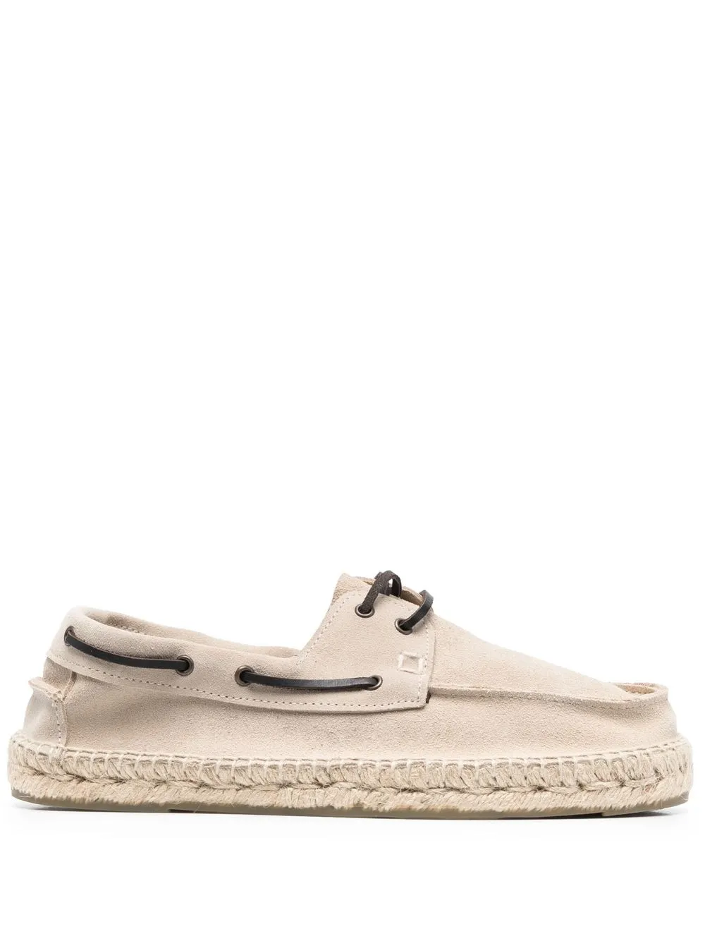 

Manebi lace-up suede espadrilles - Neutrals