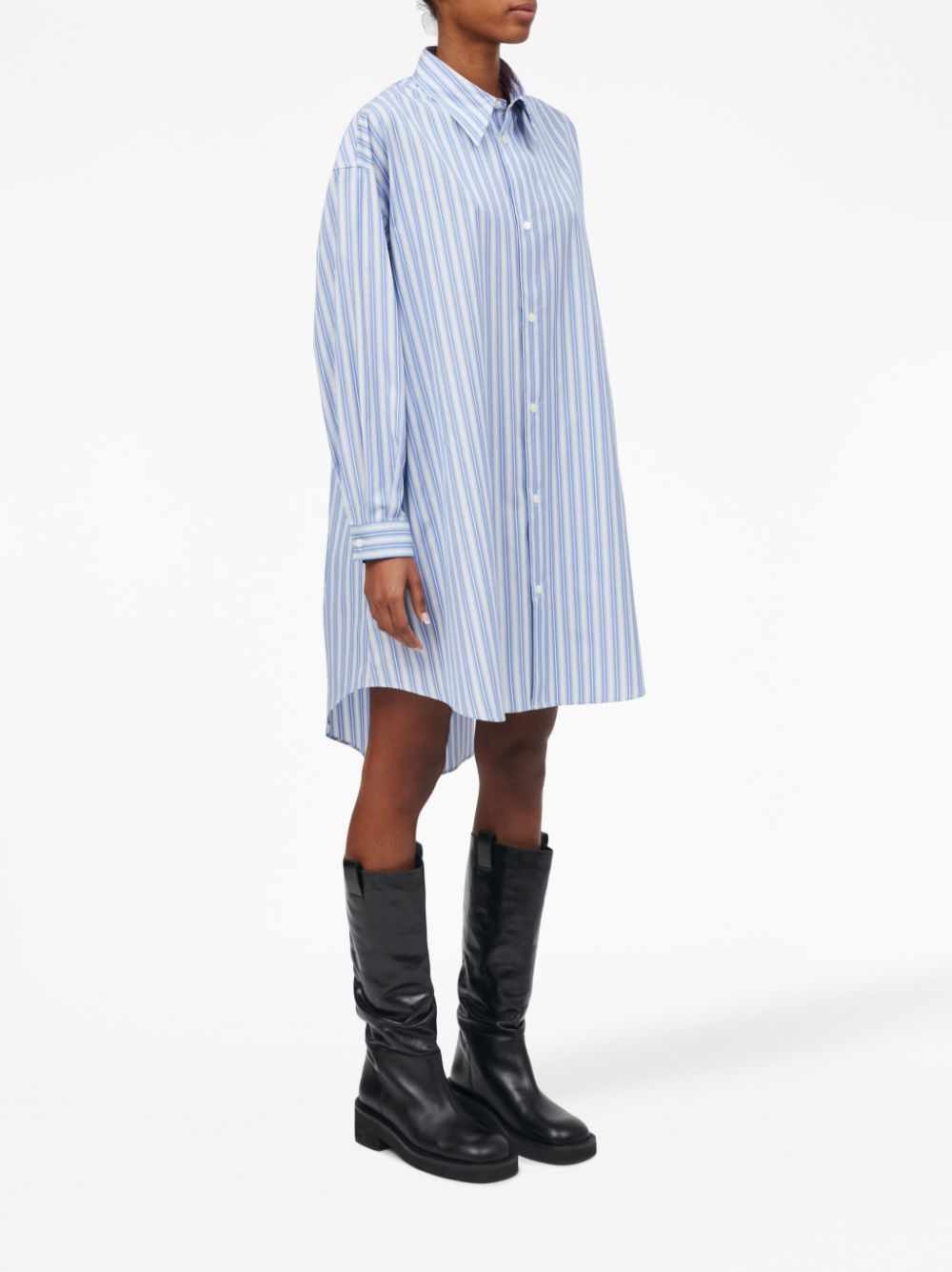 MM6 Maison Margiela striped shirt dress Women