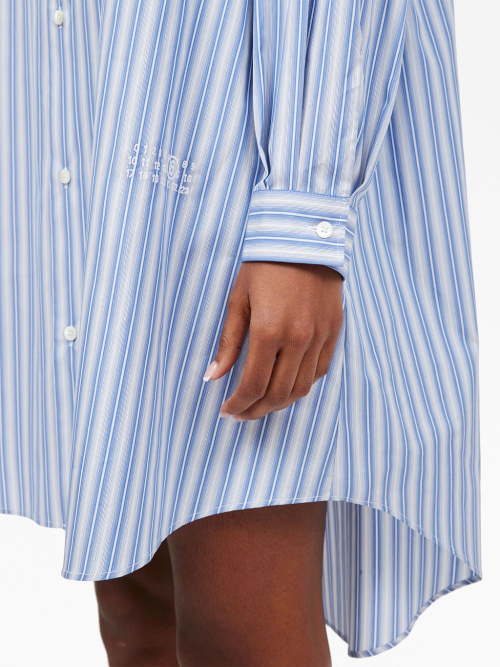 MM6 Maison Margiela striped shirt dress Women