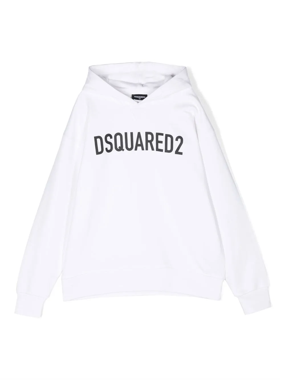 

Dsquared2 Kids logo-print detail hoodie - White