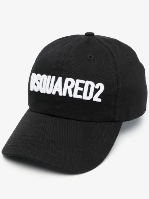 DSQUARED2 logo-appliqué baseball cap