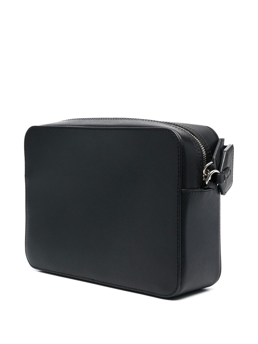 Shop Dsquared2 Monogram-embellished Clutch Bag In Black