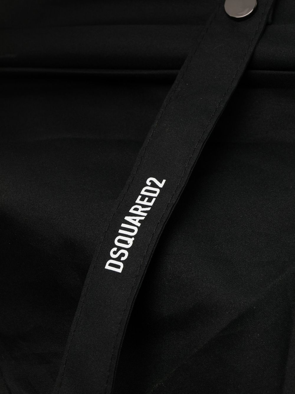 Shop Dsquared2 Icon Logo-print Umbrella In Black