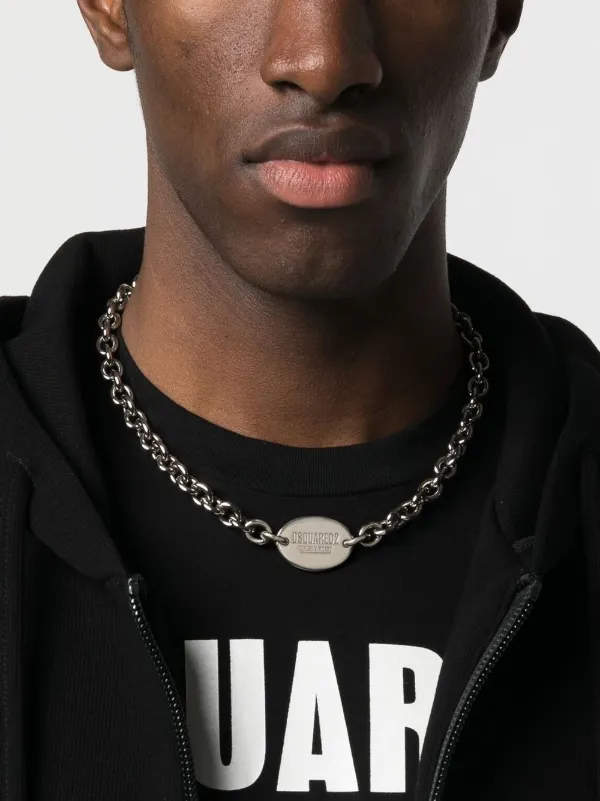 DSQUARED2 チェーンリンク ネックレス | シルバートーン DSQUARED2 チェーンリンク ネックレス | シルバートーン