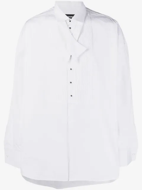DSQUARED2 bib-style buttoned shirt