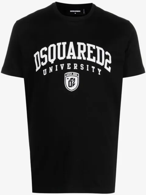 DSQUARED2 University print short-sleeve T-shirt