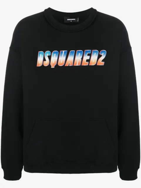 DSQUARED2 sweat à logo pailleté